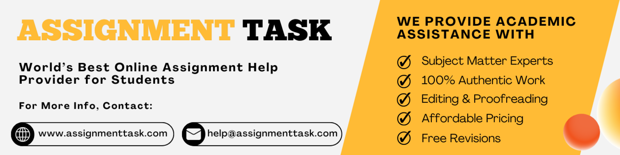 Assignment Task