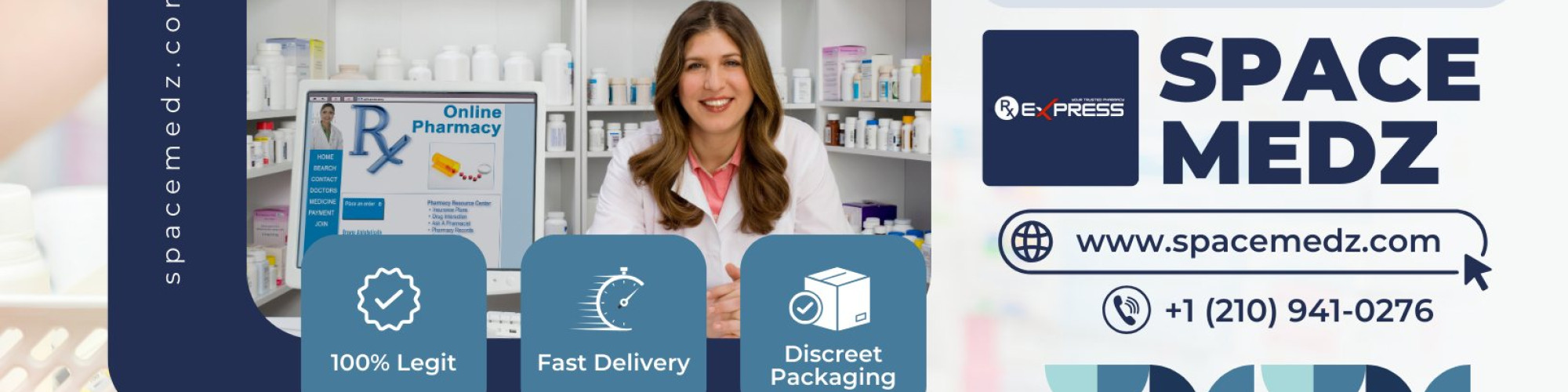 Buy Klonopin Online | Clonazepam | SpaceMedz